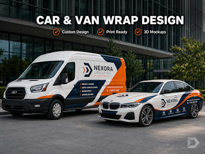 create custom vehicle wrap designs