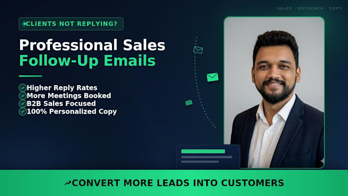 write professional sales follow up emails