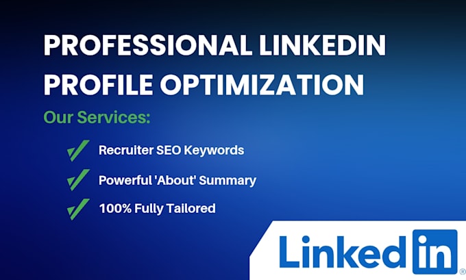 write and optimize your professional linkedin profile