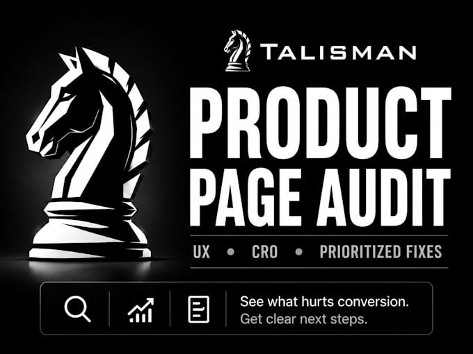 audit and improve your shopify product page