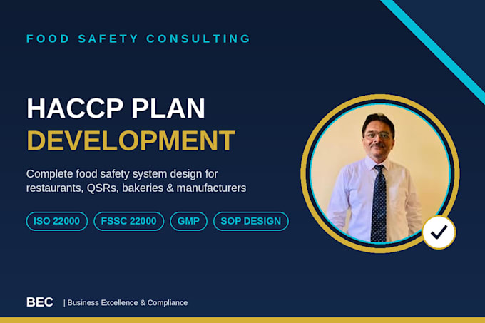 make a complete haccp plan for your products