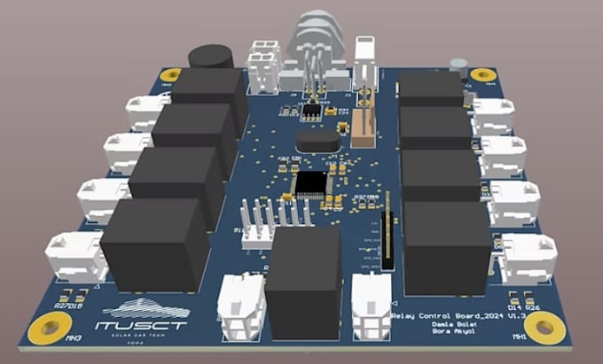 do pcb layout, schematic electronics and embedded board optimize existing design