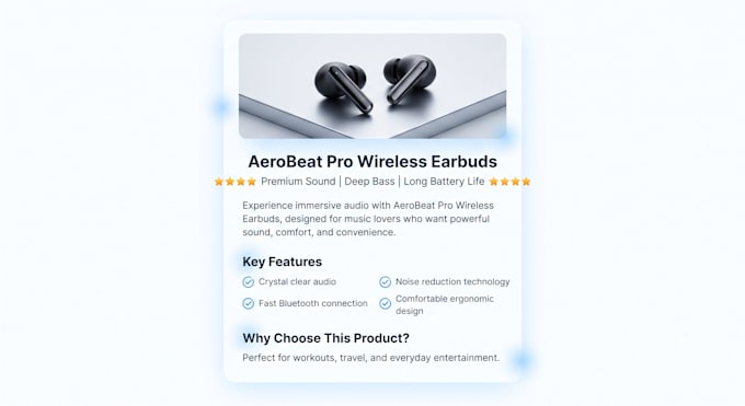write SEO friendly product descriptions