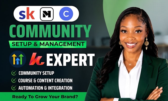 mighty network setup skool online community circle so manage kajabi, ghl expert