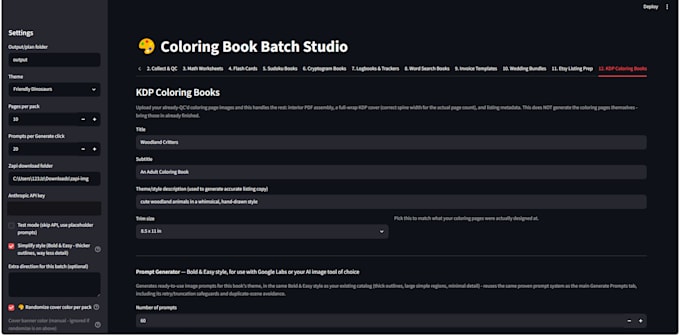 build a custom streamlit automation tool for your business