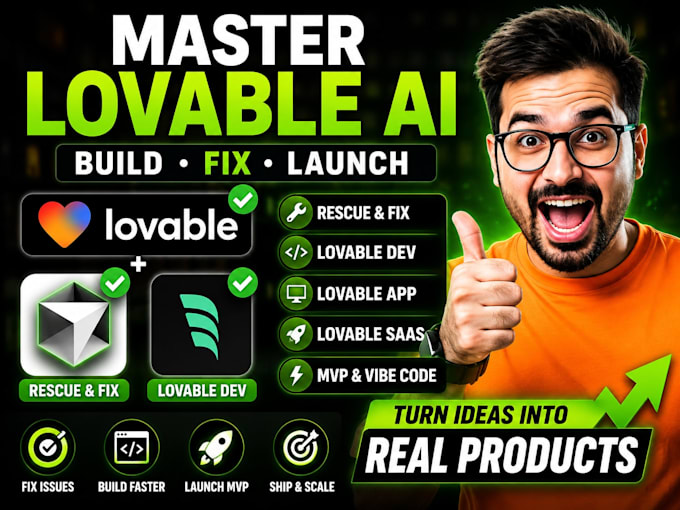 rescue fix lovable ai website lovable dev lovable app lovable saas mvp vibe code