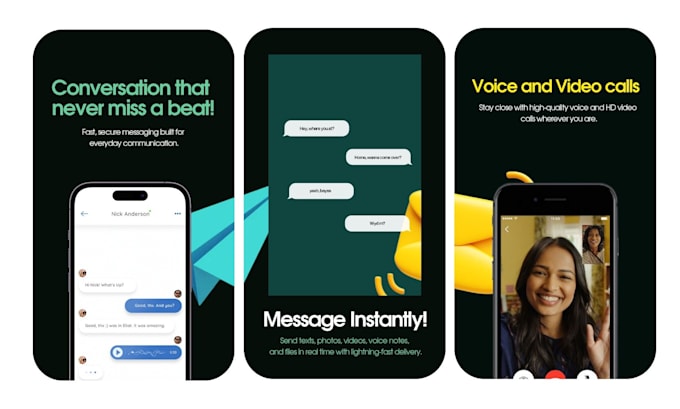 design the best modern app screenshots for play store and app store