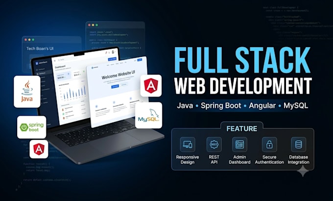 build a java spring boot web application
