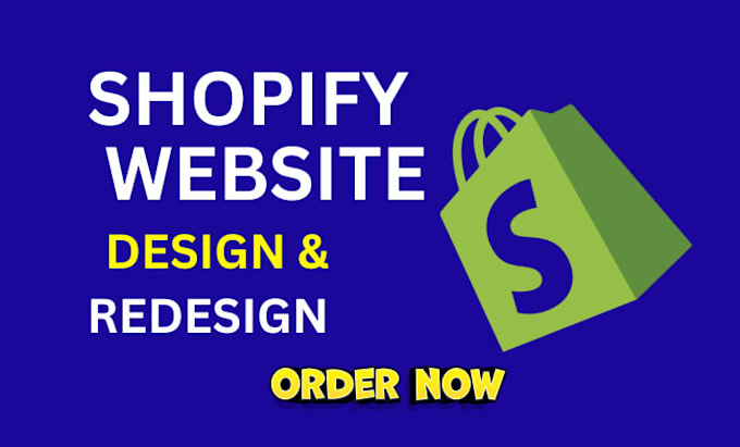 design shopify store, shopify website development