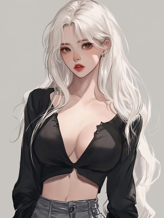 do a anime character