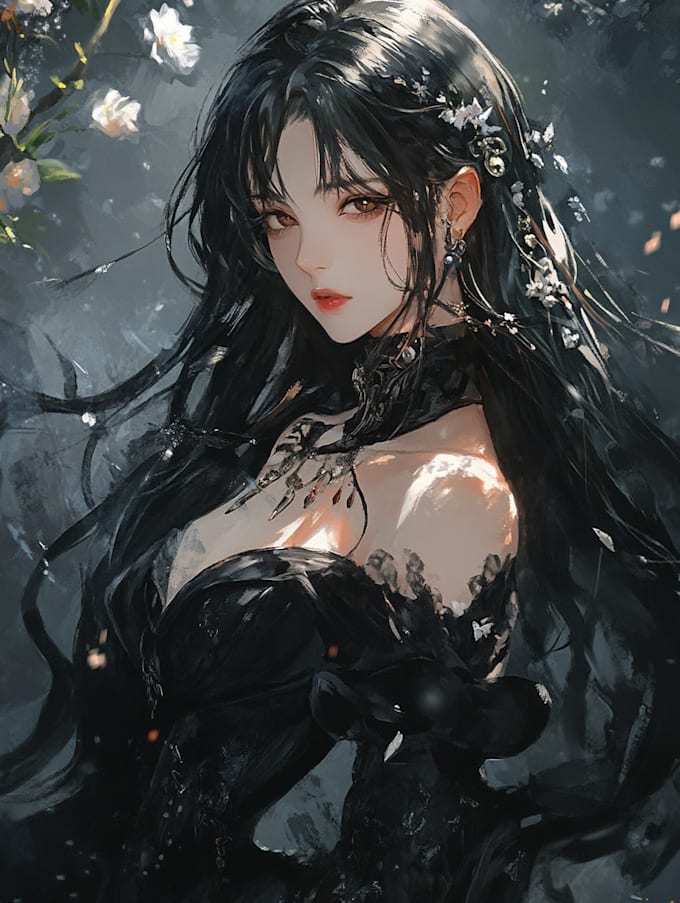 draw lewd, nsfw anime style character