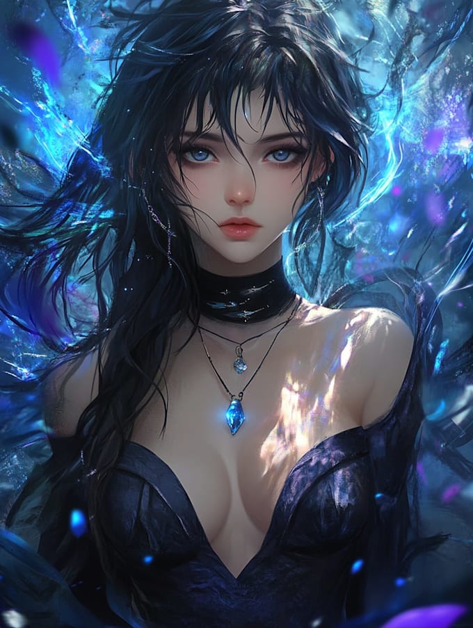 do a anime character