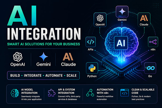 build ai automation workflows using n8n, openai, gemini, and apis