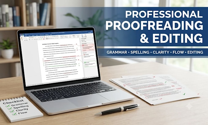 proofread and edit your text