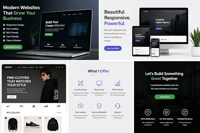 create you the best and premium websites