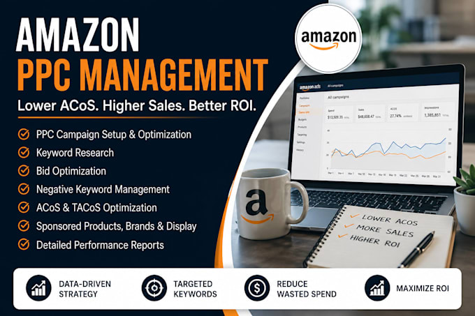manage your amazon PPC campaigns and optimize acos