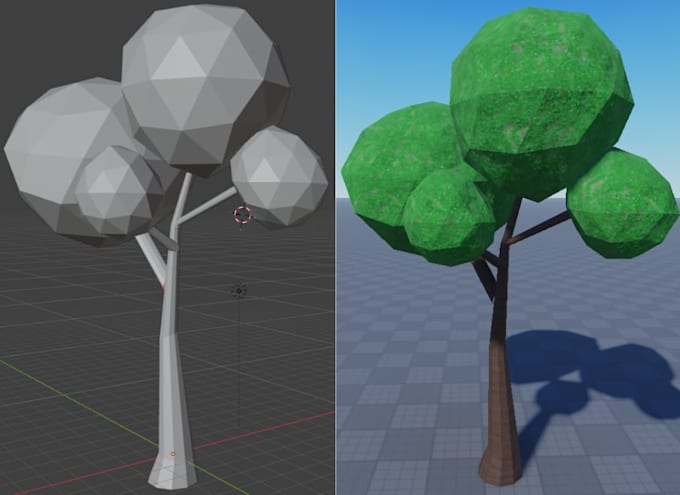 make game assets with blender
