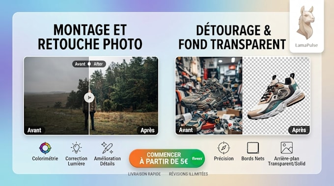 retoucher ou détourer vos photos