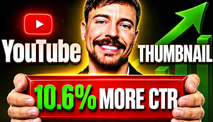 create high CTR finance and education youtube thumbnails