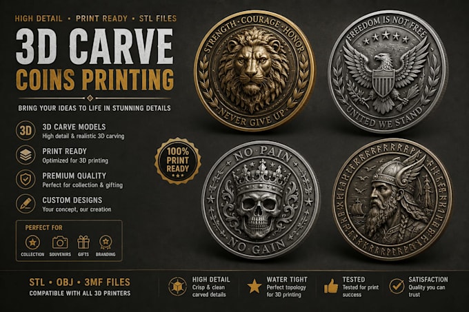 3d printing model sculpting and bas relief