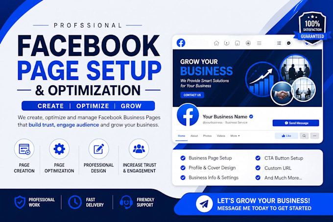 setup and optimize your facebook business page
