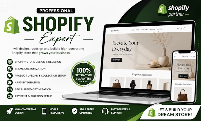 build a shopify store that convert
