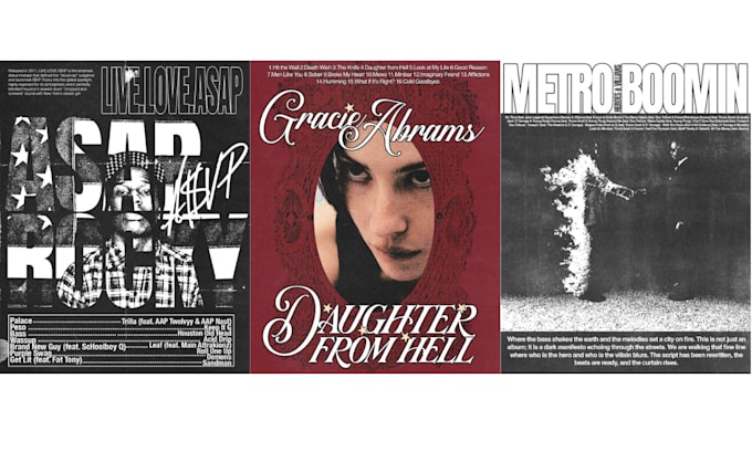 create custom graphic poster designs for any aesthetic