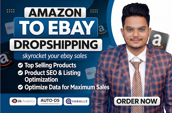 do ebay dropshipping and expert product listing management