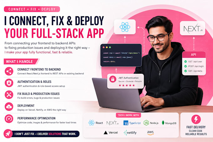 integrate your react next js app with backend api and deploy it