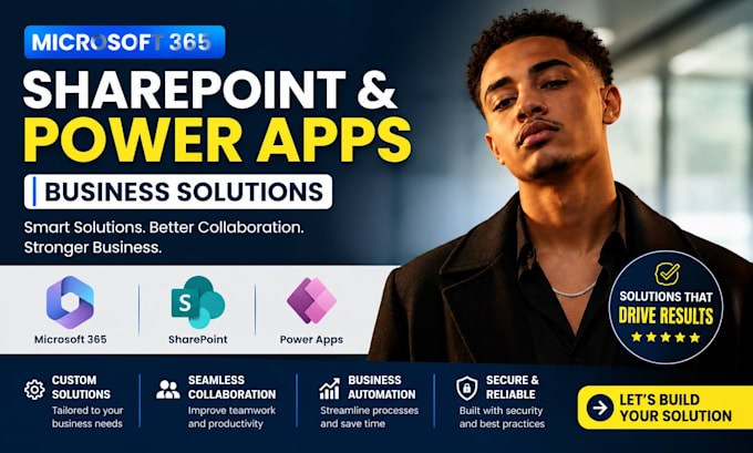 build microsoft 365, sharepoint intranets  and power apps business solutions
