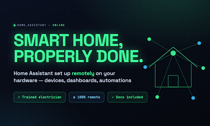 set up home assistant with docker on your home server remotely