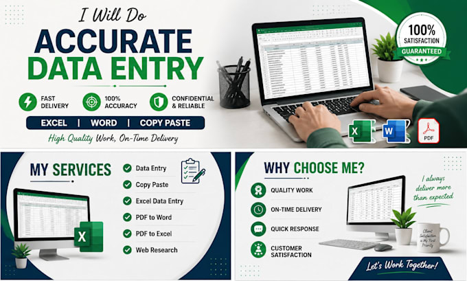 do data entry, typing and ms word formatting