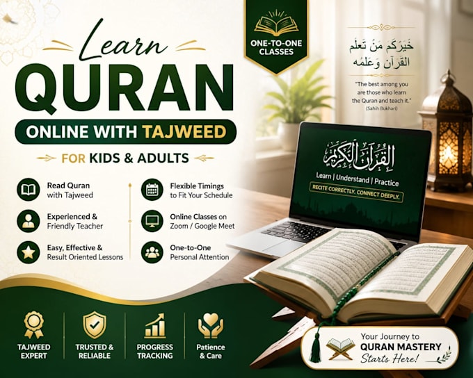 teach quran online with tajweed