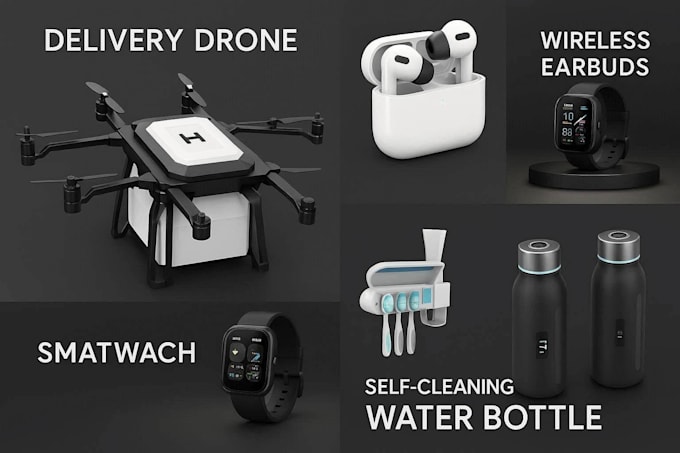 do 3d product modeling, realistic rendering for amazon