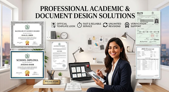 replicate any document, certificate, degree, ielts, school diploma, statement