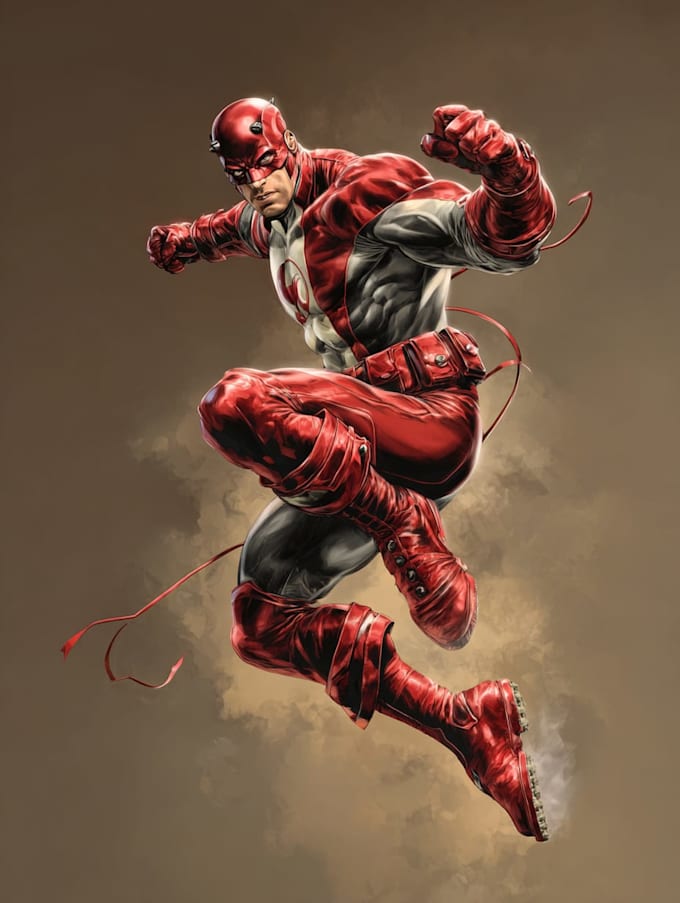 do a superhero comic