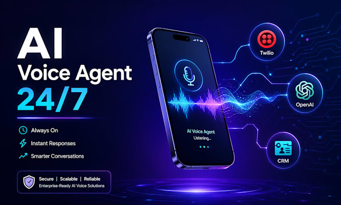 develop a custom ai voice calling agent or a chatbot assistant for you