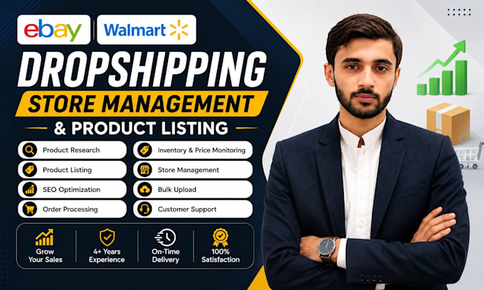 manage your walmart and ebay store professionally