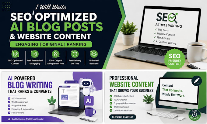 do write SEO optimized ai blog posts that rank on google
