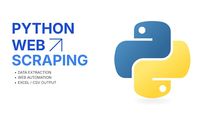 do expert python web scraping and web data extraction