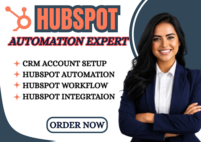 hubspot CRM expert  setup, workflow automation and lead management