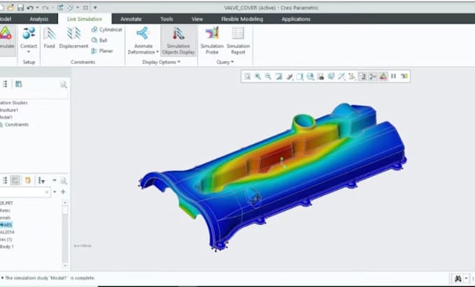 do fea analysis, cfd analysis, stress, thermal and moldflow simulation ansys