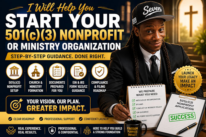 do 501c3 nonprofit setup and ministry ordination