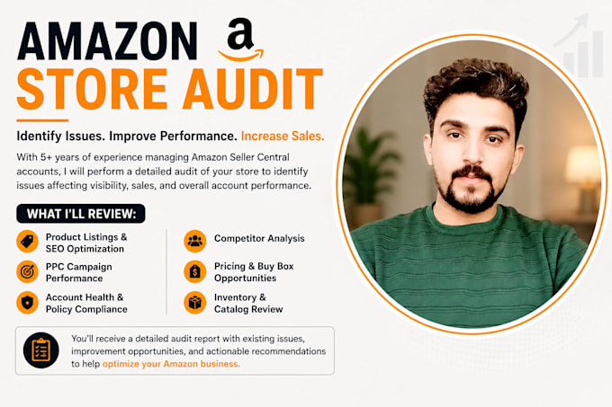 do a complete amazon seller central store audit