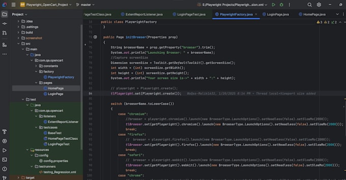 automate website with selenium