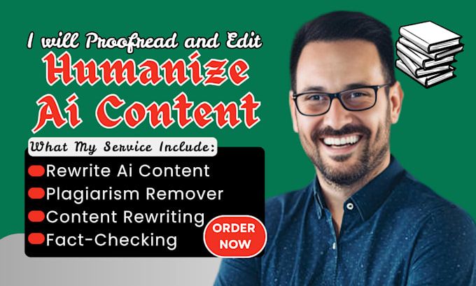 humanize ai text, evaluate, edit ai content, proofread novel and format for KDP