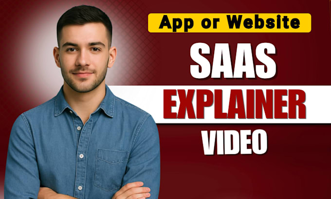 create custom saas tech app video, motion graphics animation saas video ads