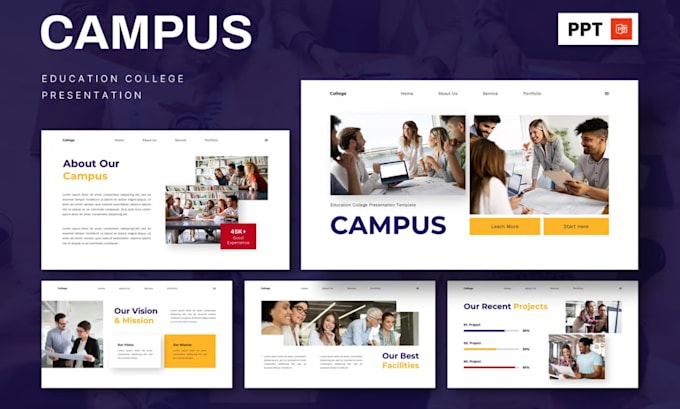 design educational powerpoint presentation improve canva research training slide