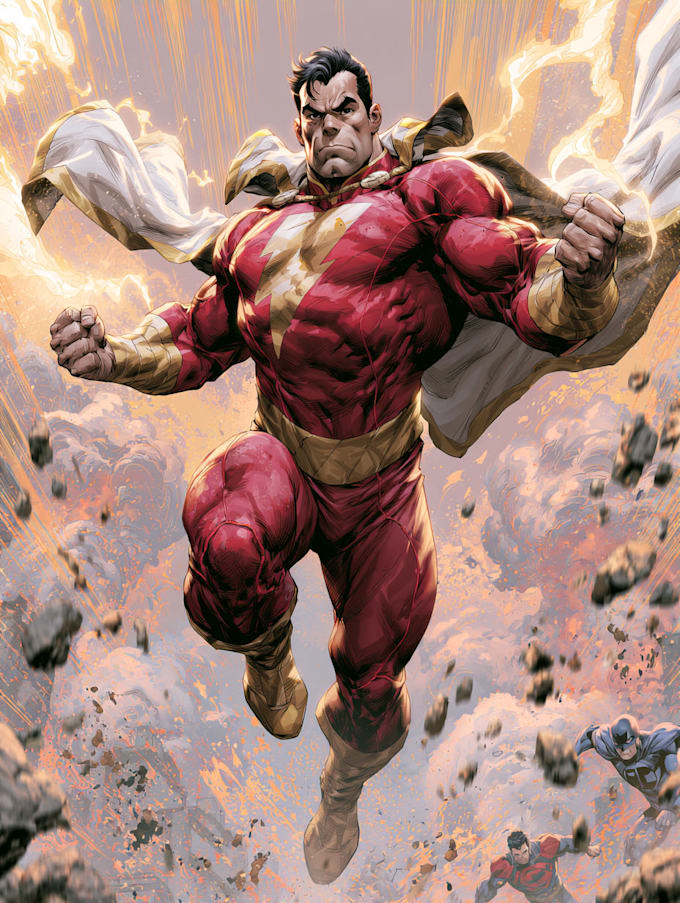 make a superhero comic