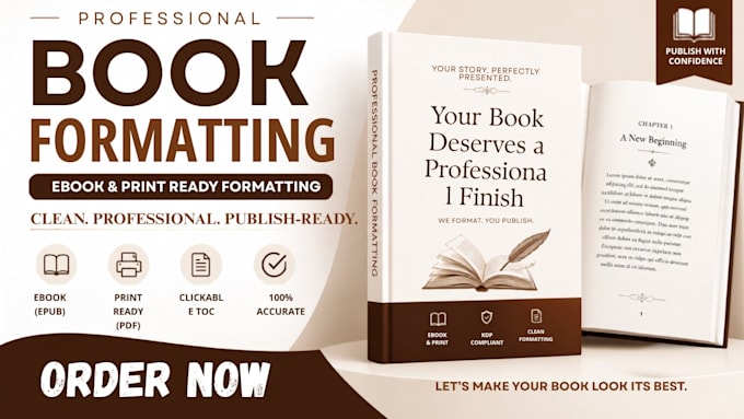 do book formatting , kdp book publishing , paper back, kindle ebook formatting